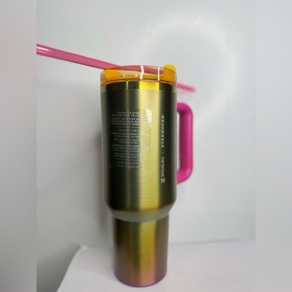 STARBUCK X STANLEY Limited edition Summer 2024 - 40 oz Tumbler Purple Gold - Picture 1 of 12
